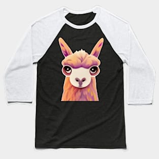 Felix the Llama Baseball T-Shirt